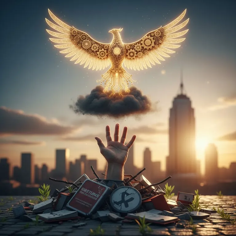 소상공인과 자영업자를 위한 재기 지원 (다시 일어설 용기)