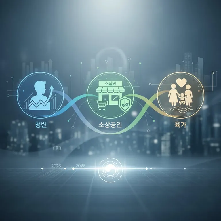 2026년 달라진 정부지원금 핵심 요약: 청년·소상공인·육아 지원 총정리